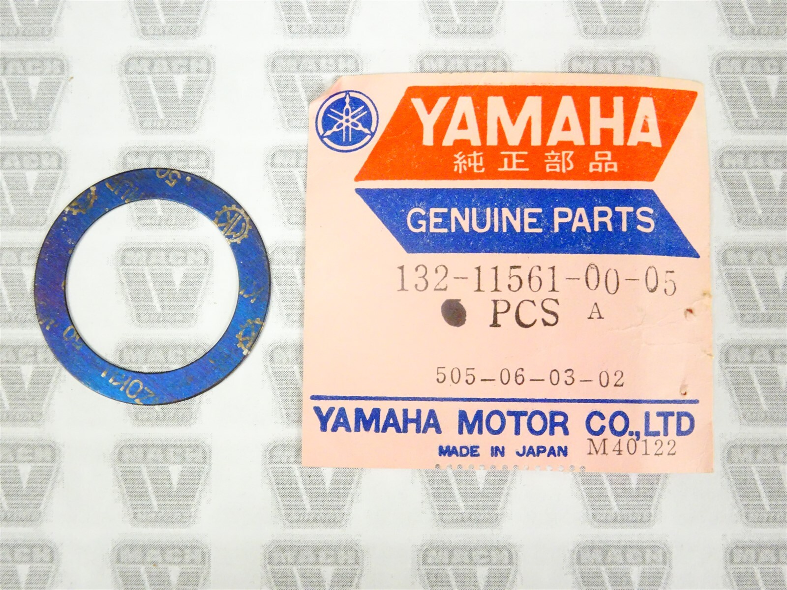 Yamaha NOS NEW 132-11561-00-05 Shim .5 CS DT MX RD TY YCS YZ