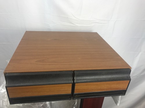 24 Slot VHS Video Cassette tape Storage Cabinet Amazing Condition Vintage