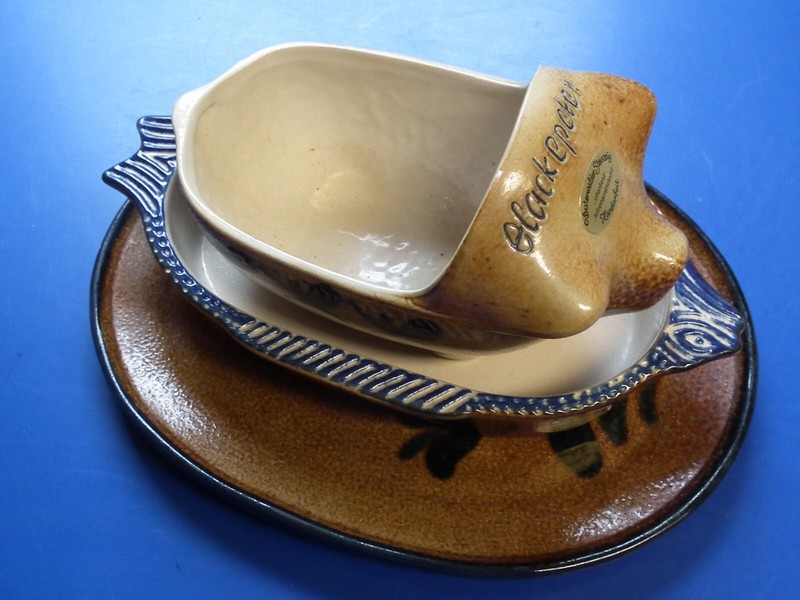 3 Teile WesterwÃ¤Lder Steinzeug Hackepeter Teller Schale Guter Gebrauchter Zust.