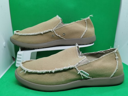 靴 crocs Santa Cruz khaki New Crocs Santa Cruz Loafers Shoes All Men's Sizes 7-15