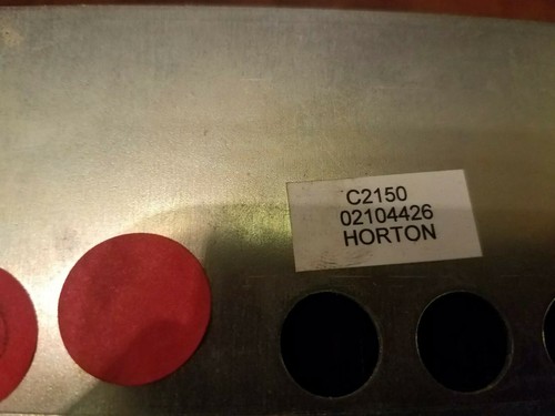 Horton C2150 Control S2001