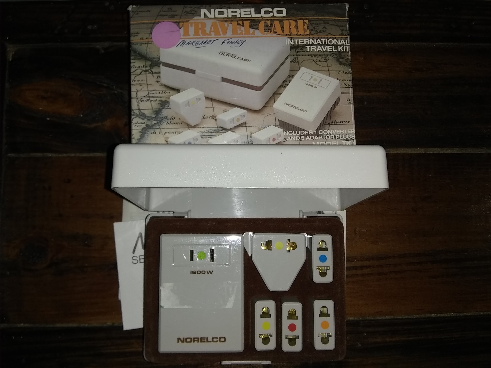 Norelco Travel Care International Travel Kit TK-1