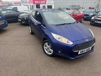 2014 14 FORD FIESTA 1.6 ZETEC AUTOMATIC 3 DOOR IN A LOVELY METALLIC BLUE.FULL SH