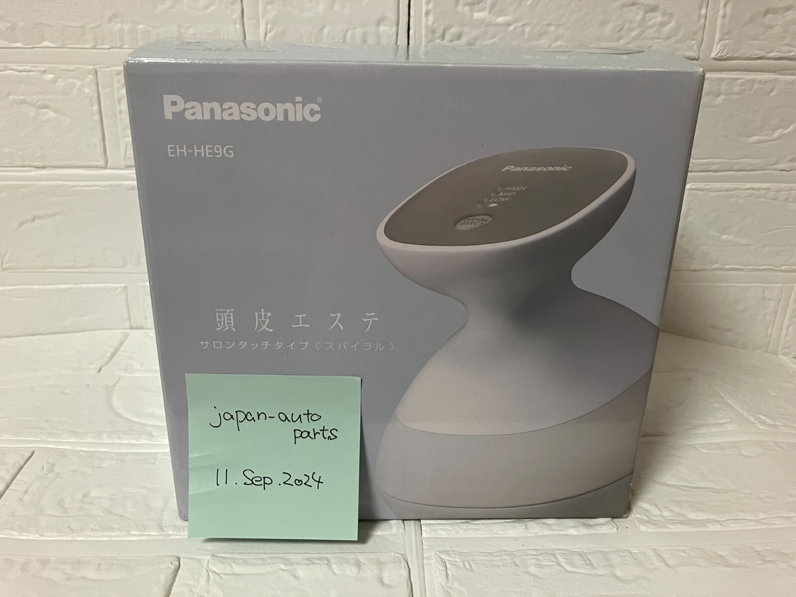 ま*ろ様 Panasonic EH-HE9G-S SILVER Amazon.com: Panasonic EH-HE9G-S [Scalp Esthetic Salon Touch