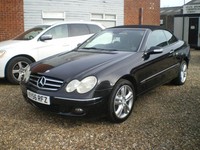 2006 Mercedes-Benz CLK 200K Avantgarde 2dr Tip Auto CONVERTIBLE Petrol Automatic