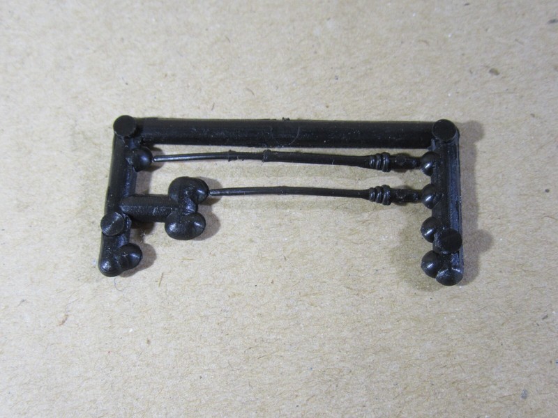 313w Vintage Solido Frankreich BÃ¼Ndel 2 Antennen Plastik Schwarz, Armeefahrzeug