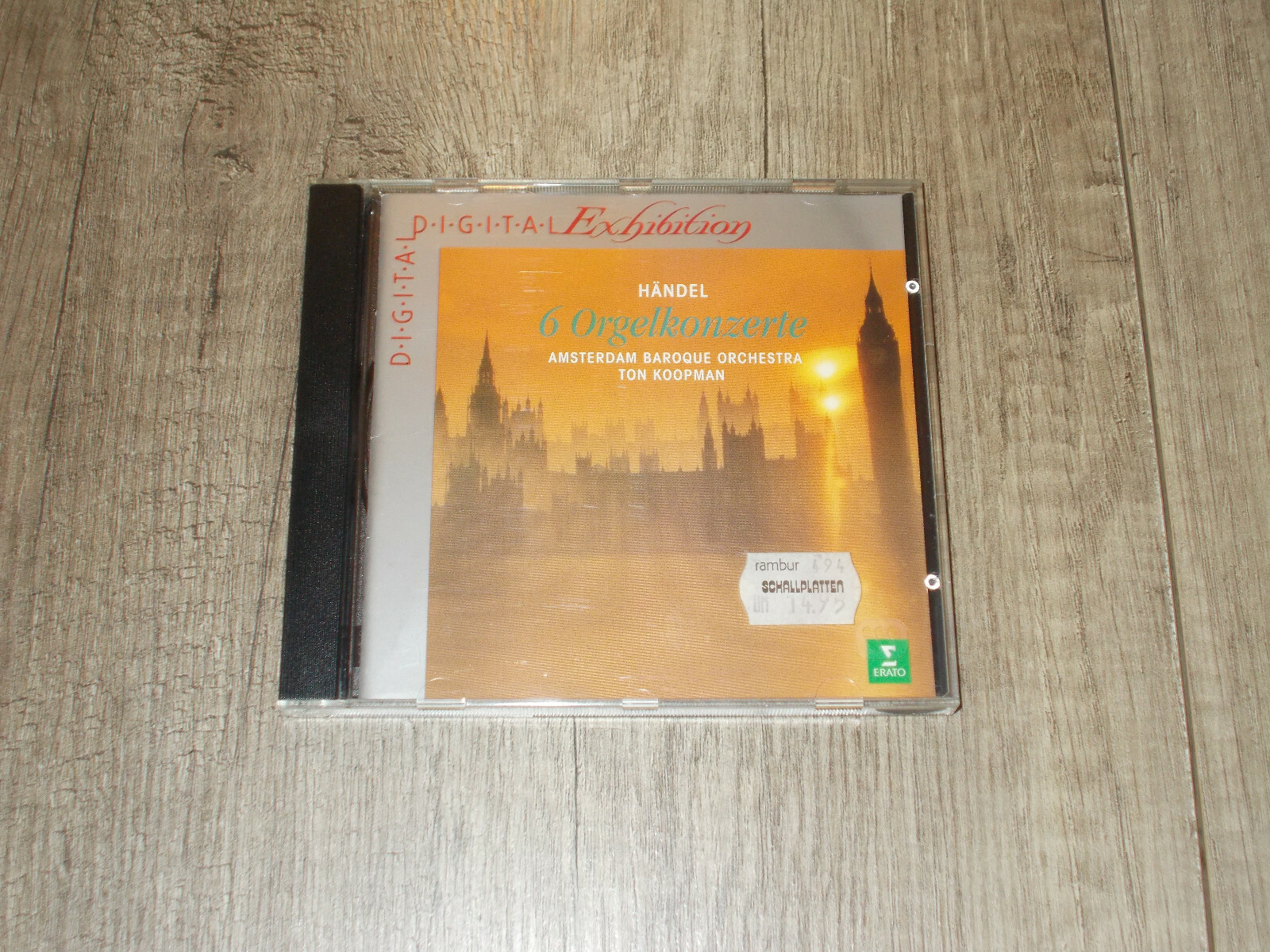 6 Orgelkonzerte - Händel - Amsterdam Baroque Orchestra - Ton Koopman - CD