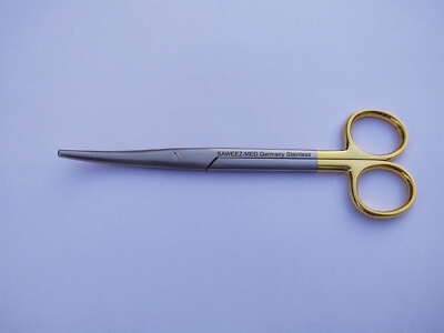 TC Mayo Round Blade Scissors 17.5 cm Curved