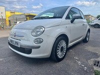 2012 Fiat 500 1.2 Lounge Hatchback 3dr Petrol Manual Euro 5 (s/s) (69 bhp)