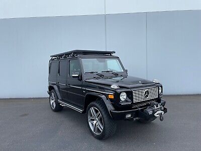 2003 Mercedes-Benz G-Class Black 4WD Automatic 55 AMG