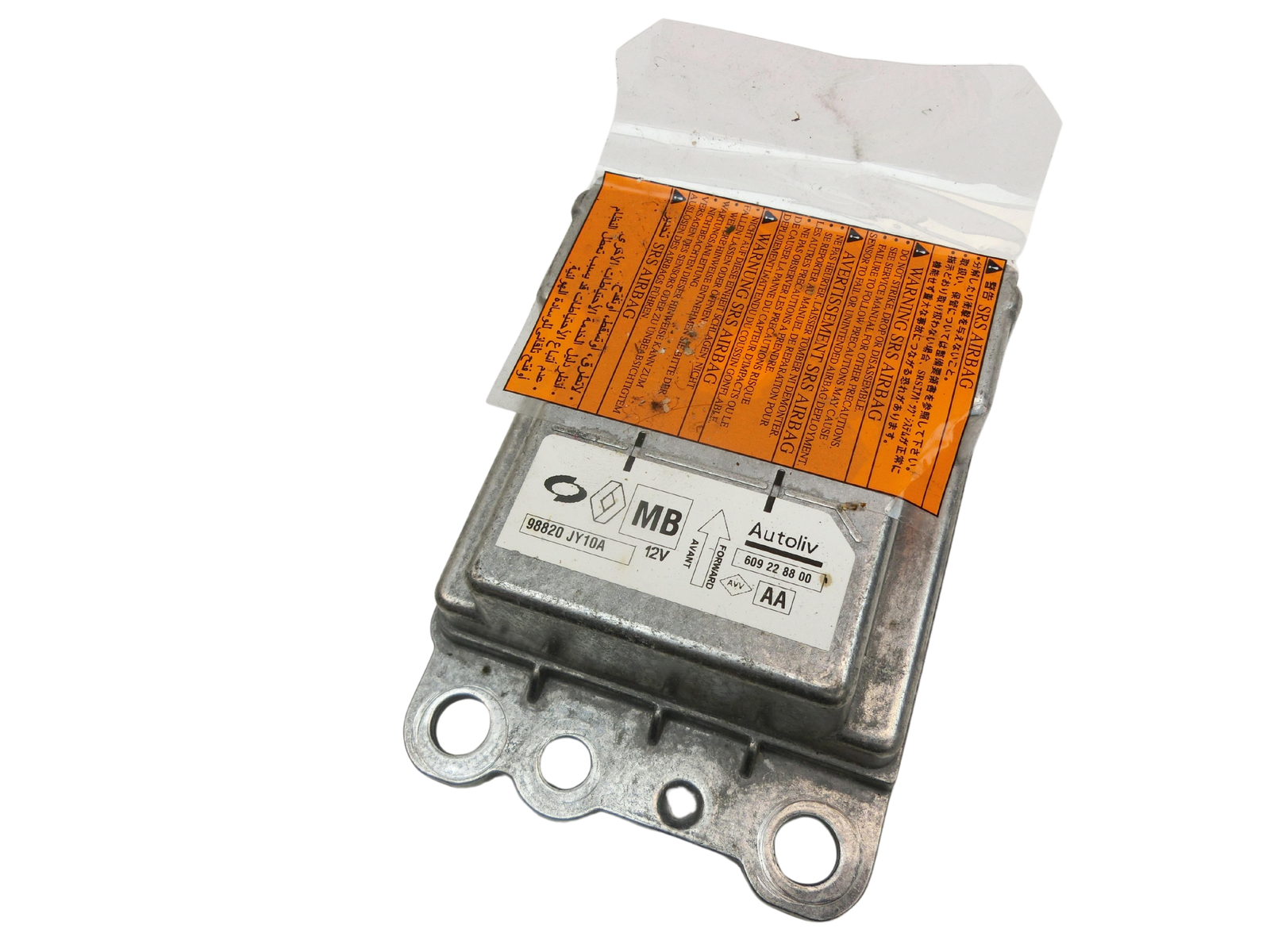 Bolsa de aire Unidad control del airbag para Renault Koleos I HY 11-13 - Bild 1