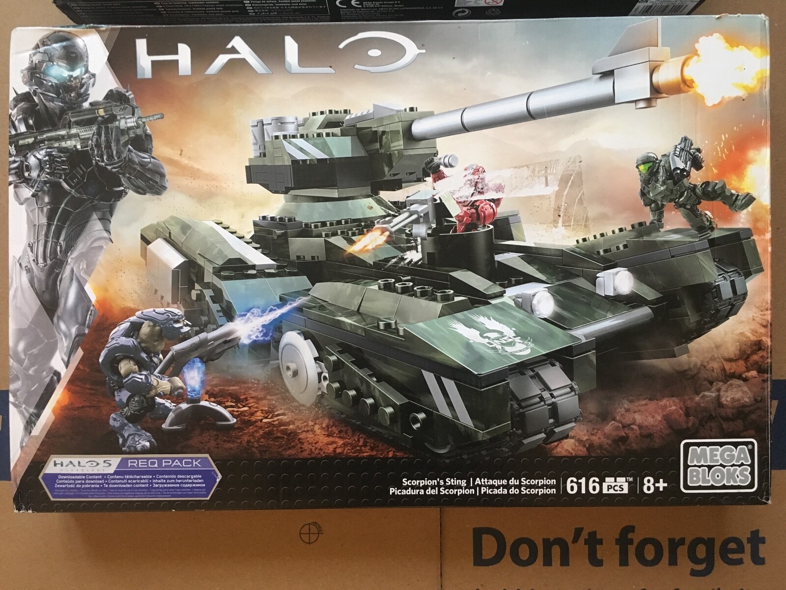 Halo Mega Bloks Warthog Resistance & Scorpions Sting BOTH!