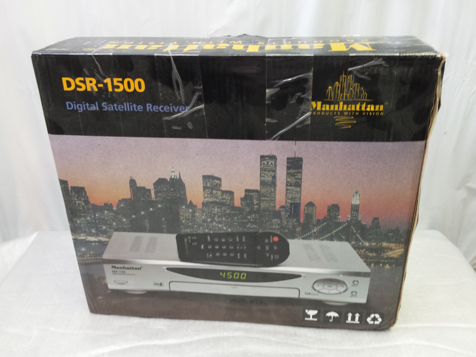 Manhattan Digital Satellite Receiver DSR-1500 - DVB MPEG2 - DiSEqC 1.0
