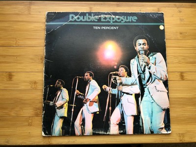 Double Exposure Ten Percent Vinyl LP G + Some Skips PROMO STAMP 1976
