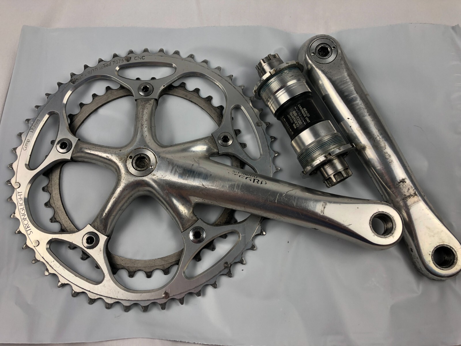 Shimano Ultegra FC-6500 Crankset 50/39t 9 Spd 172.5mm Shimano Ultegra FC-6500 Crankset 50/39t 9 Spd 172.5mm