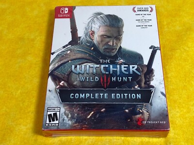 The Witcher 3: Complete Edition - Nintendo Switch Video Game (Box Set) SEALED