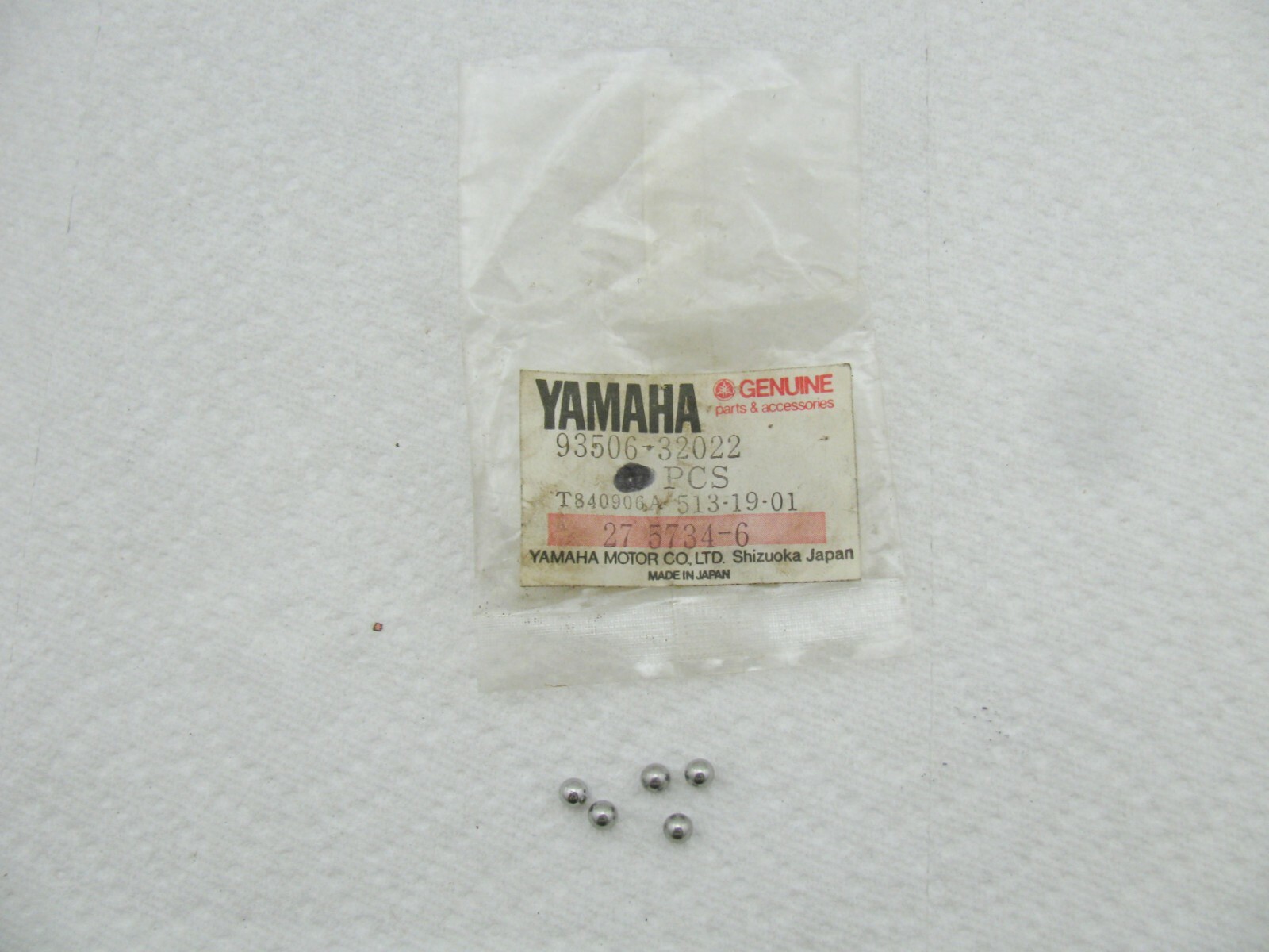 Yamaha OEM Ball Bearings 6/32