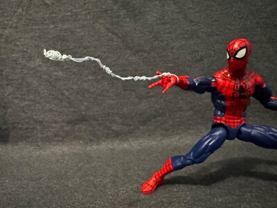 CUSTOM Bendable Spider-Man Web Lines to Use With Action Figures (Set of Four)