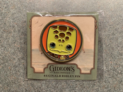 Gideon's Bakehouse REGINALD RIDLEY PIN new on card, Limited Edition 2023