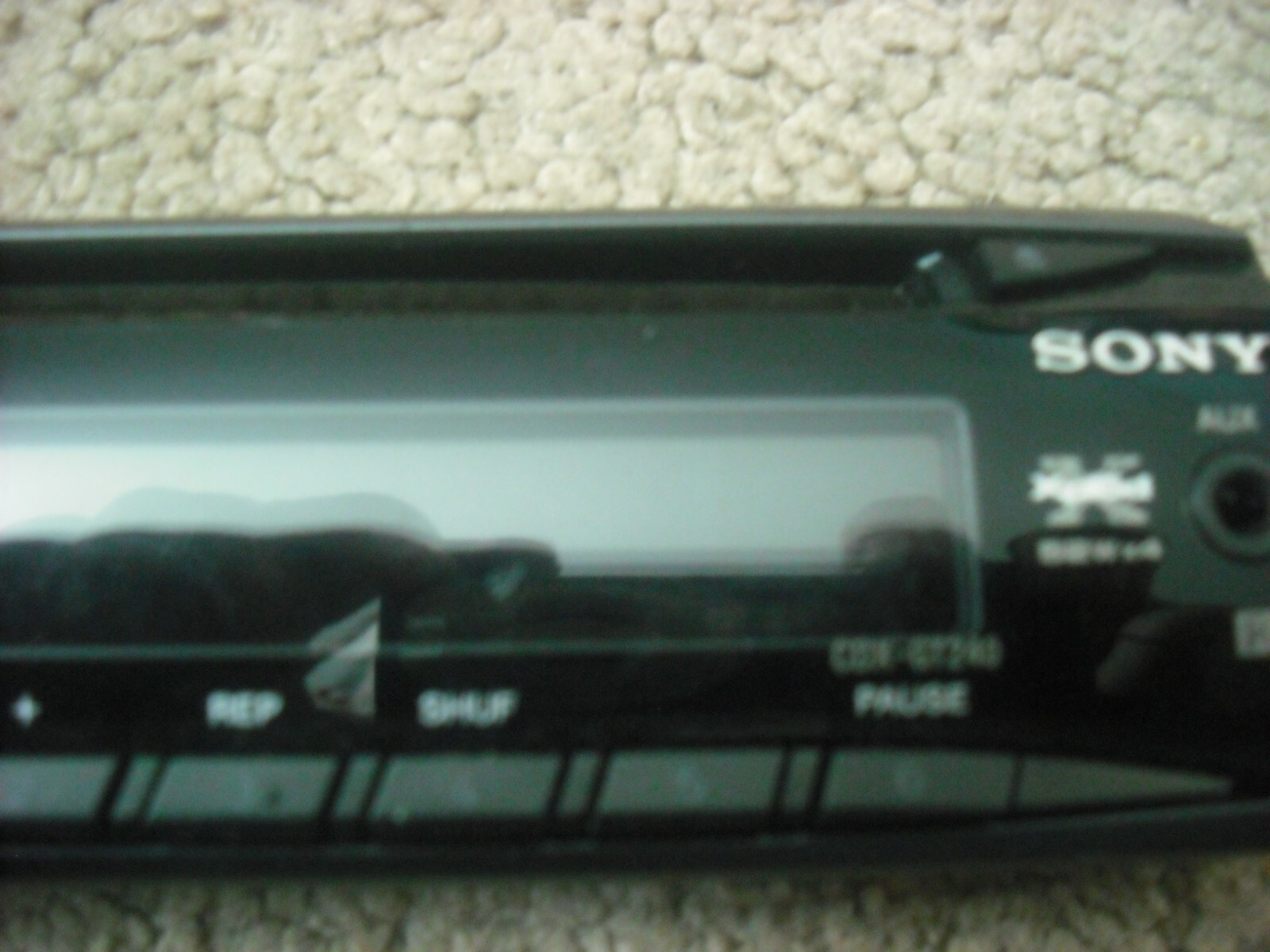 Sony CDX-GT240 Faceplate Only- Tested