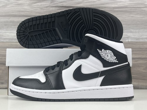 NEW Women's Air Jordan 1 Mid Panda Black White | Multiple