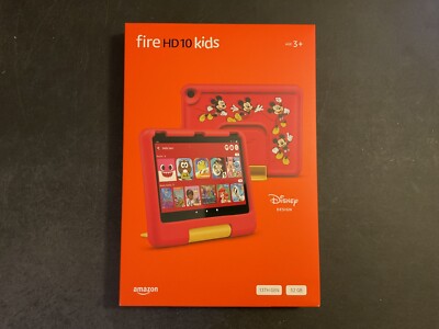 Amazon Kids Fire HD 10'' Tablet (13th - 2023) 32GB Disney Mickey New & Sealed