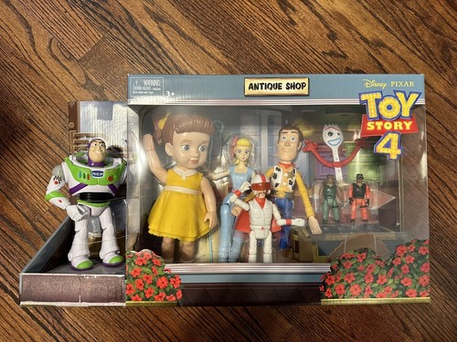 Disney Pixar Toy Story 4 Antique Shop Action Figure Set