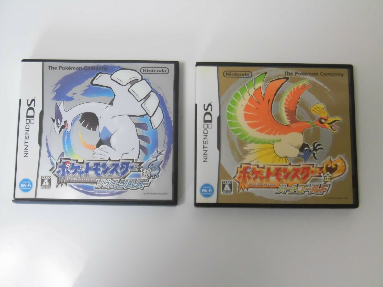 Nintendo DS Pokemon Heart Gold & Soul Silver 2 game set Nintendo DS Pokemon Heart Gold & Soul Silver 2 game set