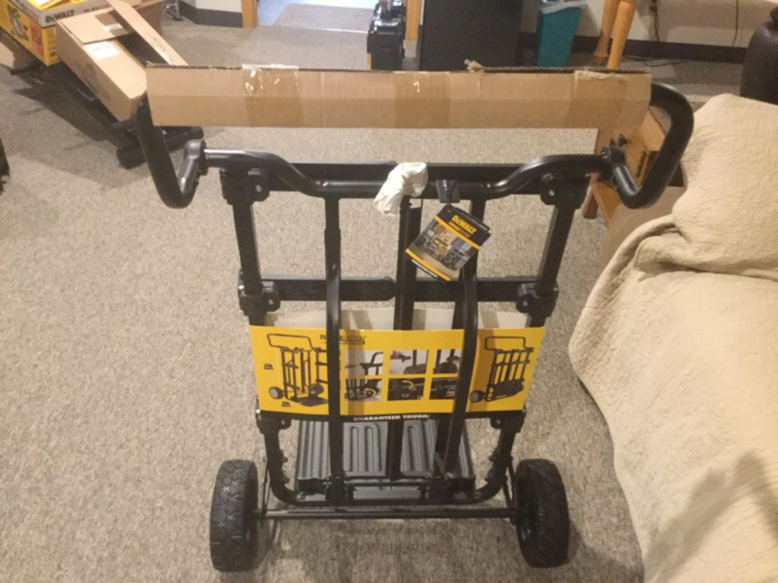 DEWALT DWST08210 Tough System DS Carrier Tool Cart with 4 cases