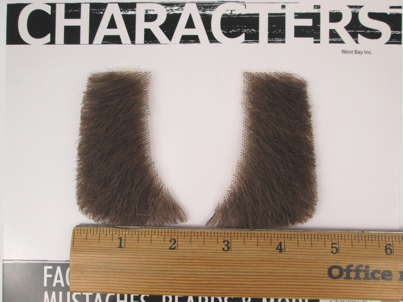 HUMAN HAIR COSTUME SIDEBURNS MUTTON CHOPS BIKER GREASE DICKENS LOGAN WOLVERINE