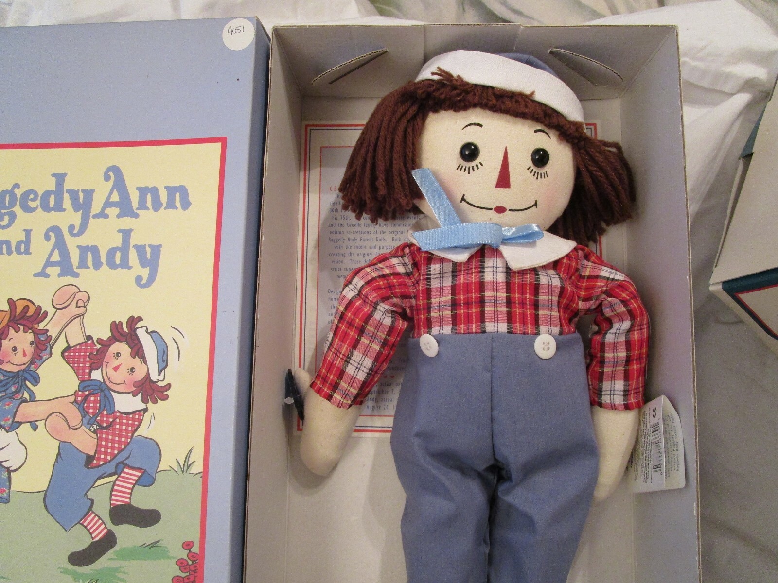 Applause社RAGGEDY ANN & ANDYのアン（90cmオーバー) Vintage Raggedy Ann & Andy Applause lot 2 from JAPAN 12.2