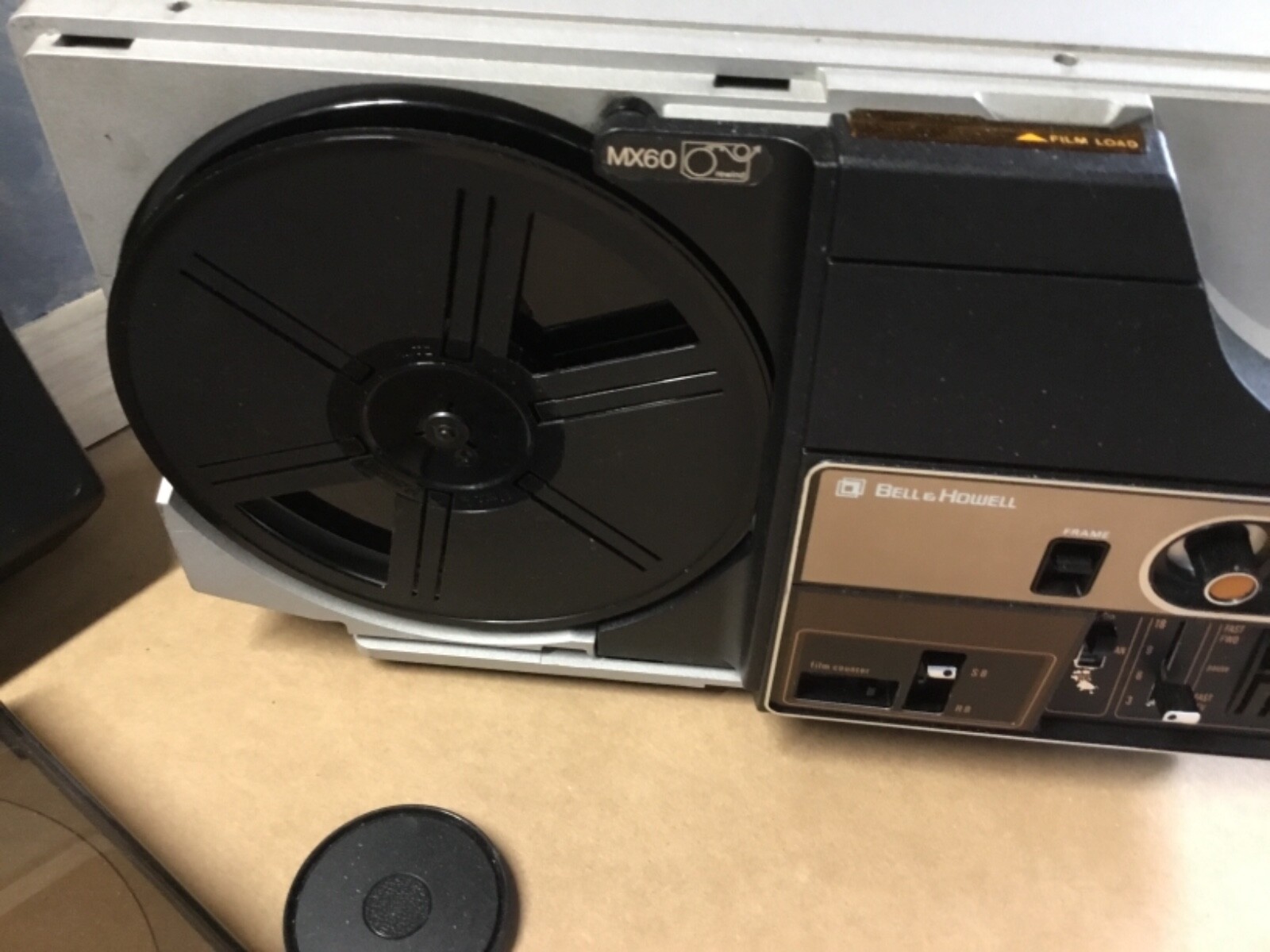 Bell and Howell movie projector