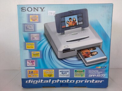 Sony DPP-SV77 Digital Photo Printer with Fold-up Monitor