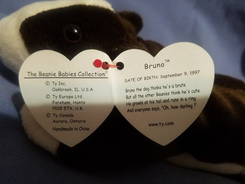 Beanie Baby Bruno