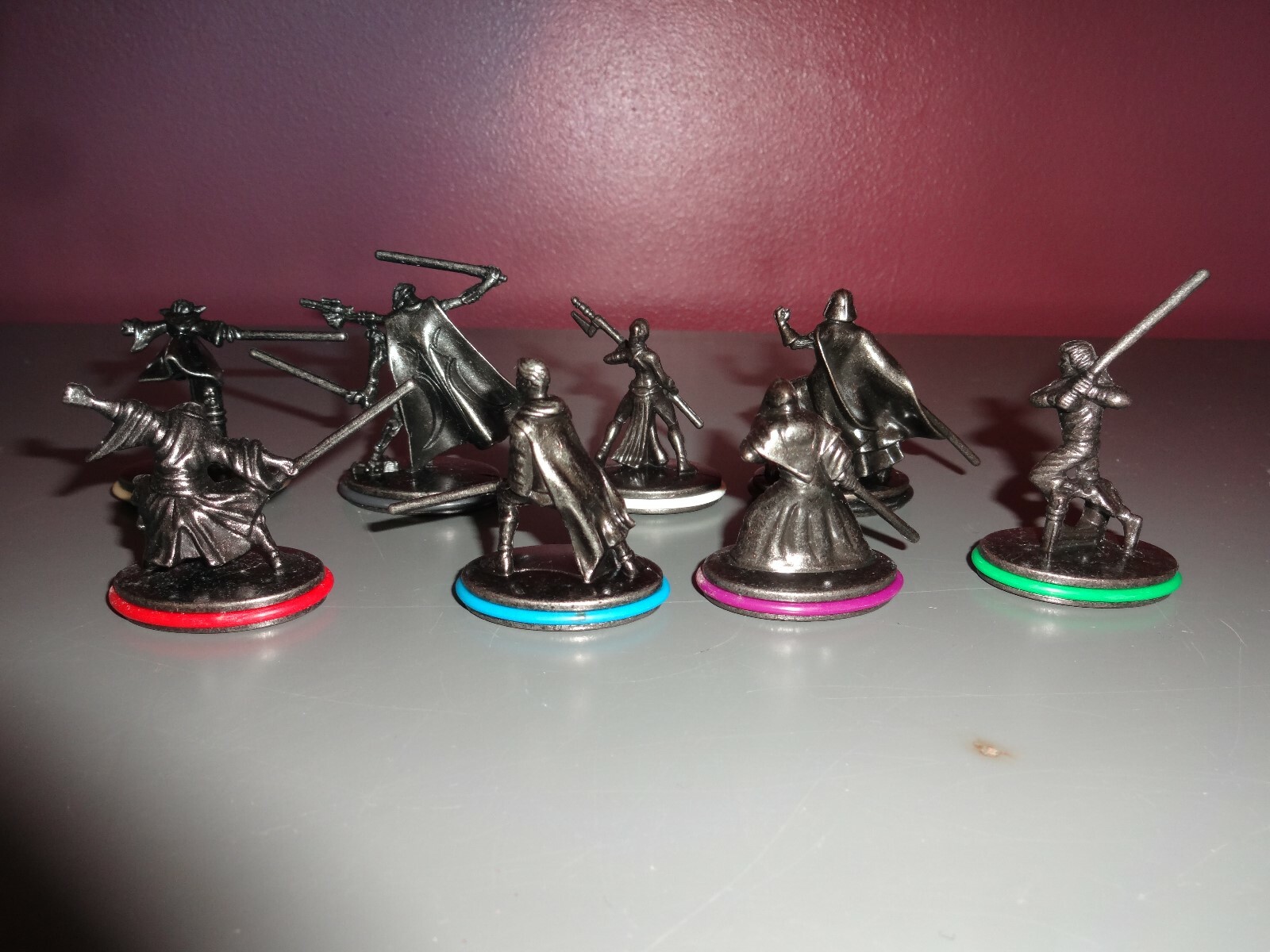 Star Wars Saga Edition Monopoly Replacement Parts Metal Tokens ONLY