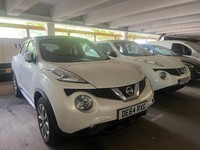 2014 NISSAN JUKE 1.2 DiG-T Tekna 5dr WHITE PETROL MANUAL CAMBELT DONE FSH MOT