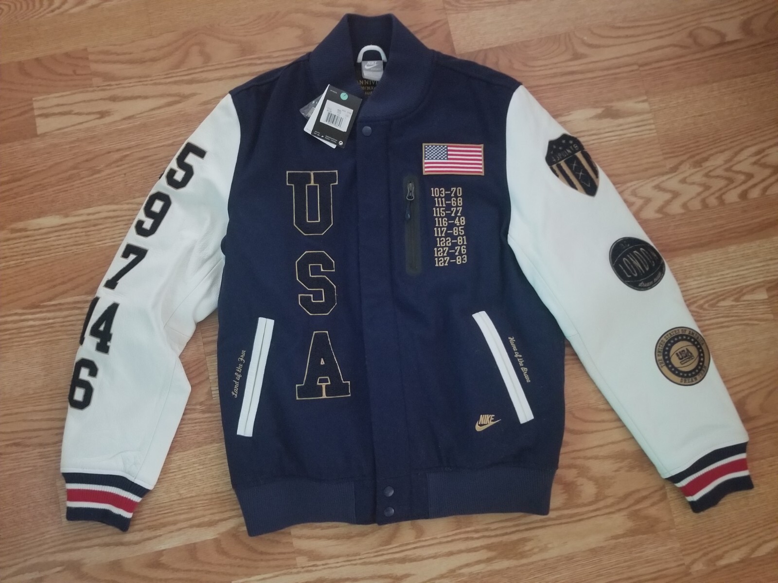 Nike Dream Team USA Destroyer Jacket London Olympics 1992 Nike Dream Team USA Destroyer Jacket London Olympics 1992