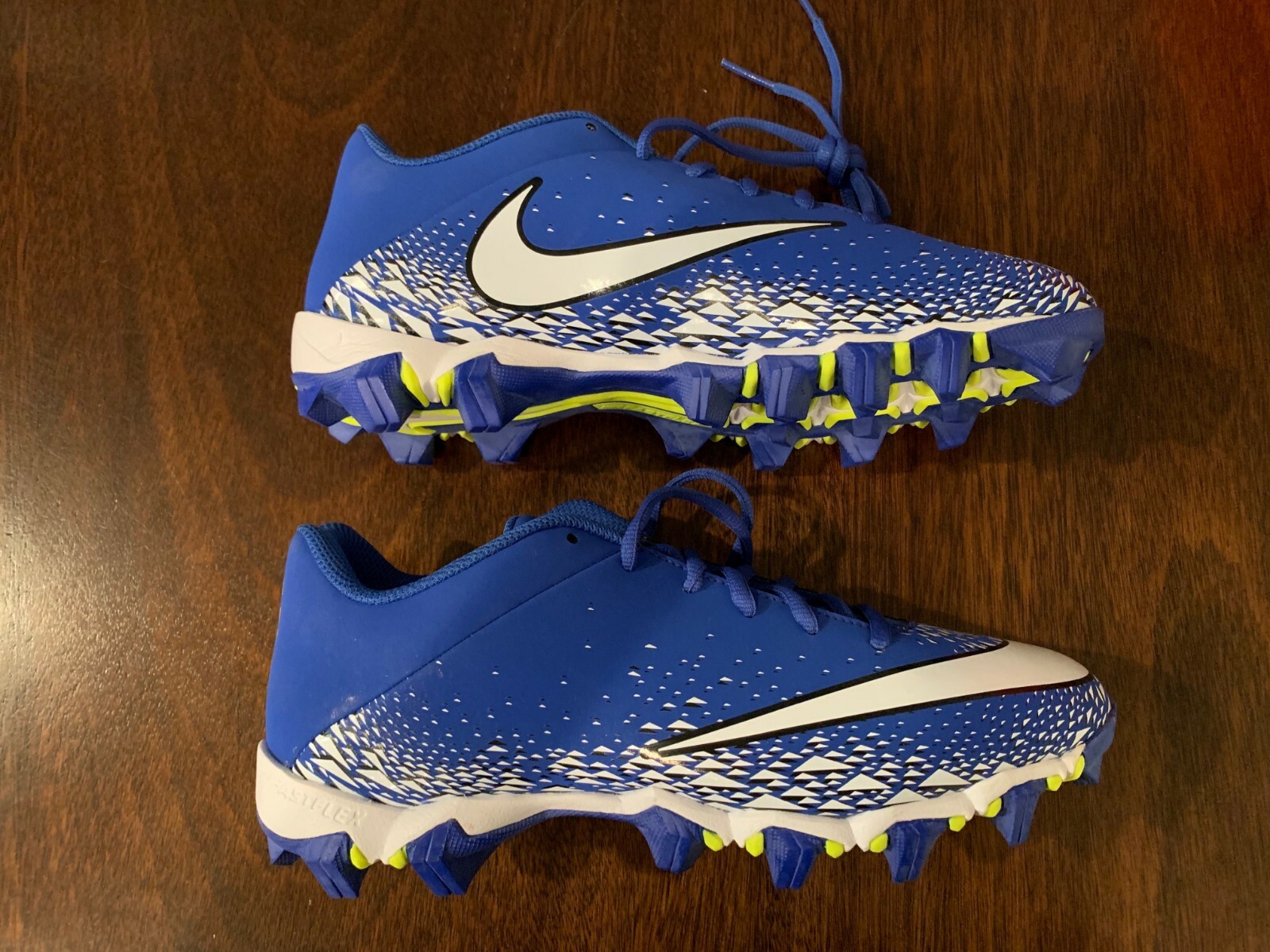 Nike Shark 2 Football Cleats Men's 7.5 Royal Blue White Black NWOB 833391-410