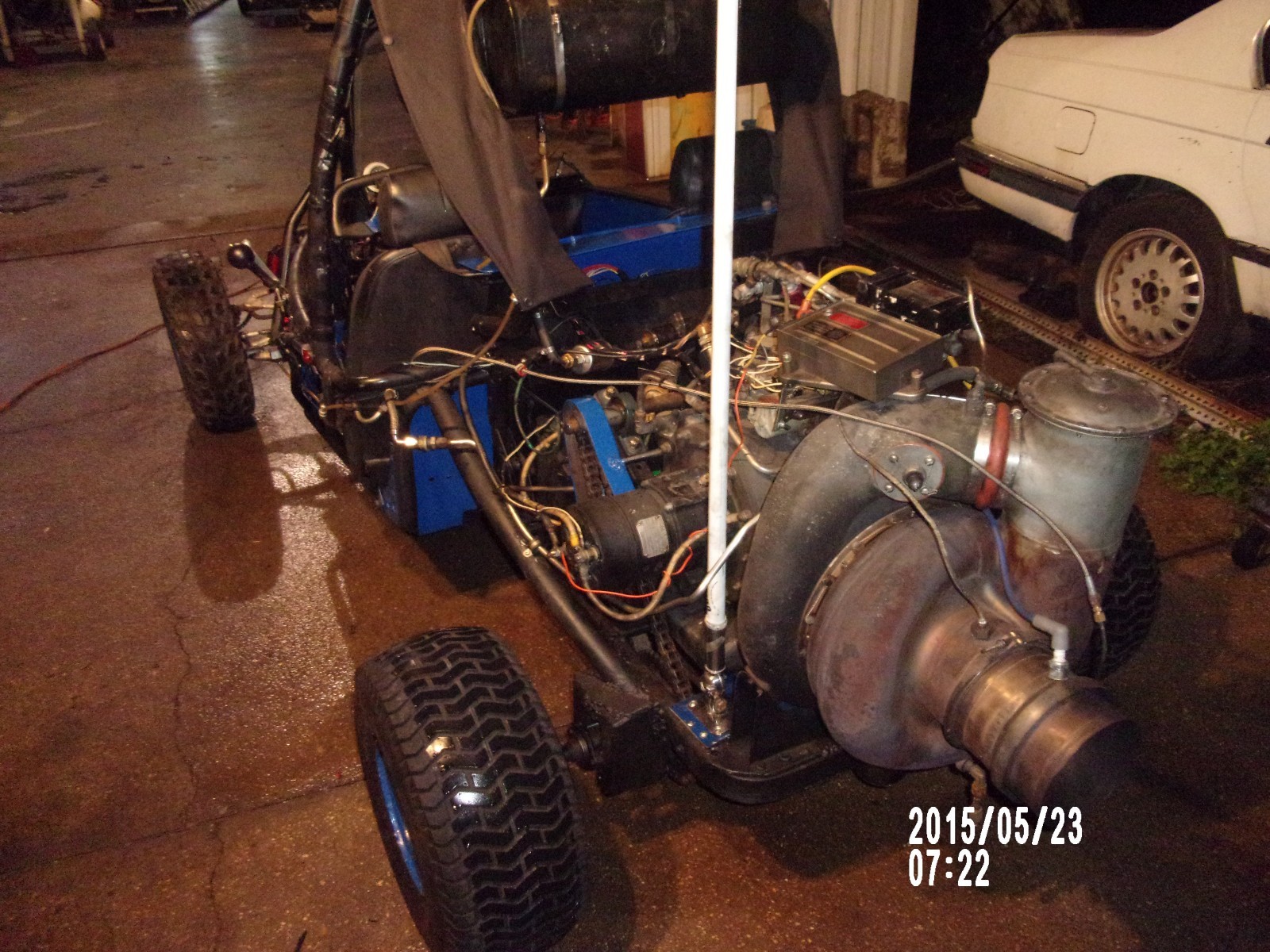 Gas Turbine Powered Rail Buggy,One of a Kind,Runs on Diesel Fuel, Easy to Start