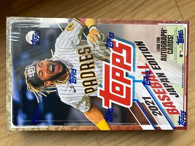 Box/デッキ/パック MLB 2021 TOPPS BASEBALL JAPAN EDITION 2021 Topps MLB Baseball Japan Edition Box Trading Cards