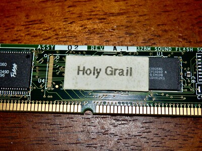 E-MU EMU Ensoniq Holy Grail  ROM ~tested working 100% ~ HolyGrail piano  ~ RARE!