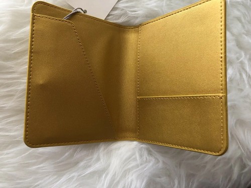 A New Day [Target] Passport Cover/Holder - Yellow/Golden