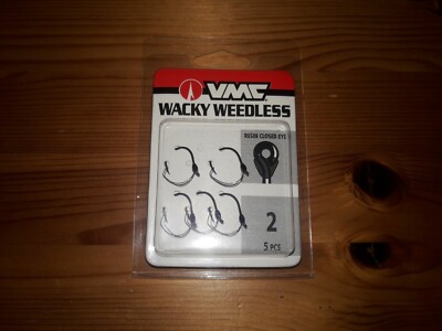 Крючки VMC Wacky Weedless — набор крючков (4 шт.), размер 3/0 — НОВИНКА!