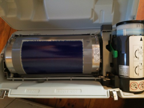 Lot of 2 Risograph Color Drums Red & Blue