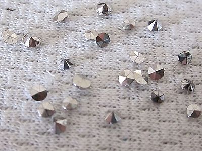 24 VTG MARCASITES MIXED SZ ANTIQUE FAUCETED RHINESTONES UNUSED 4 JEWELRY REPAIR