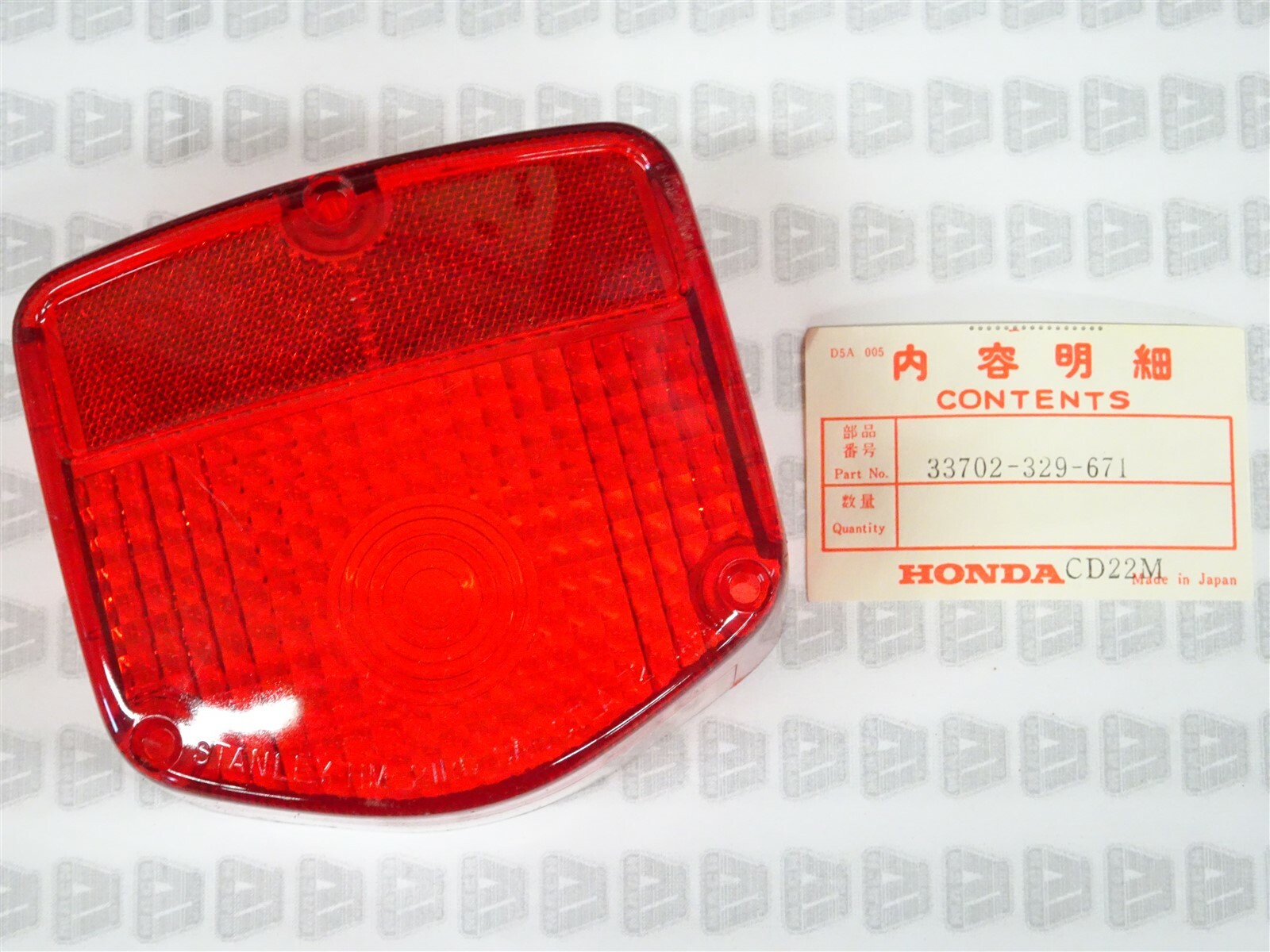 パーツ ST73 Honda NOS NEW 33702-329-671 Tail Lamp Light Lens ATC CB CJ