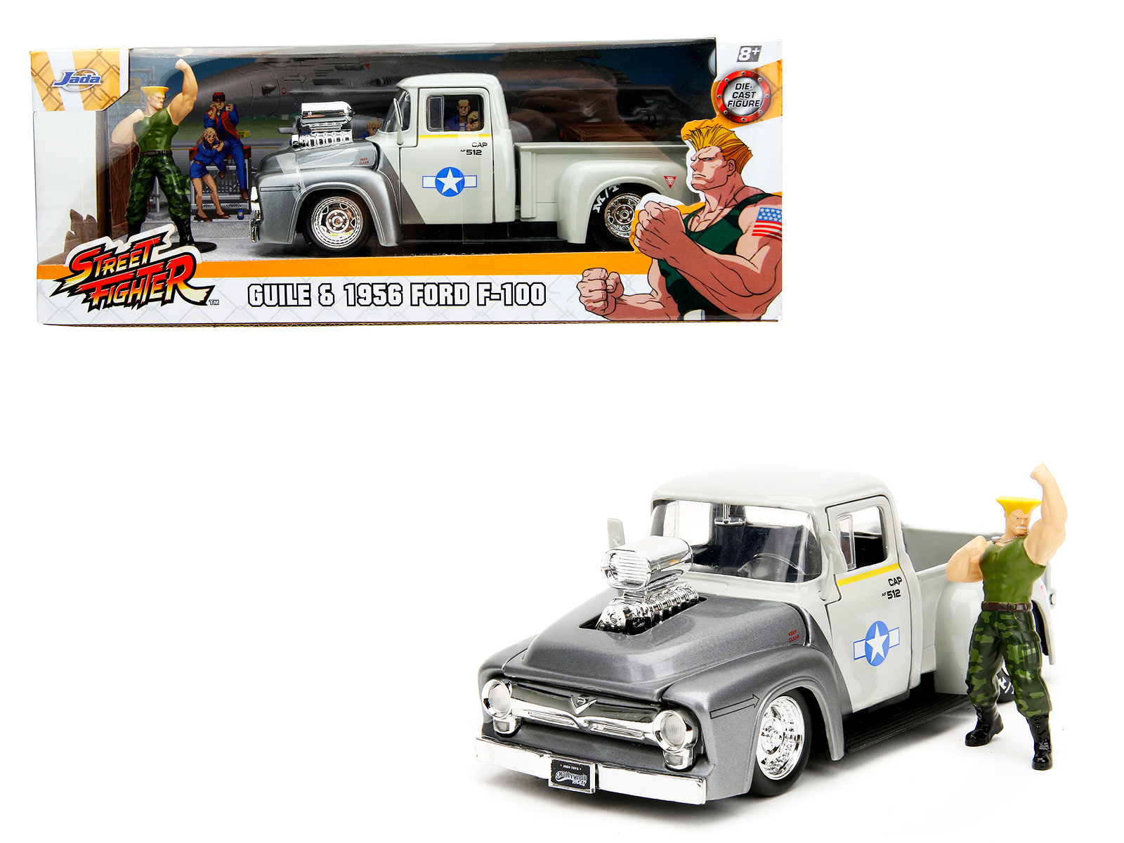 M.H ）新品・保管品JADAジャダトイズ　1956 Ford F-100 Amazon.com: Jada Toys Just Trucks 1:24 1956 Ford F-100 Die
