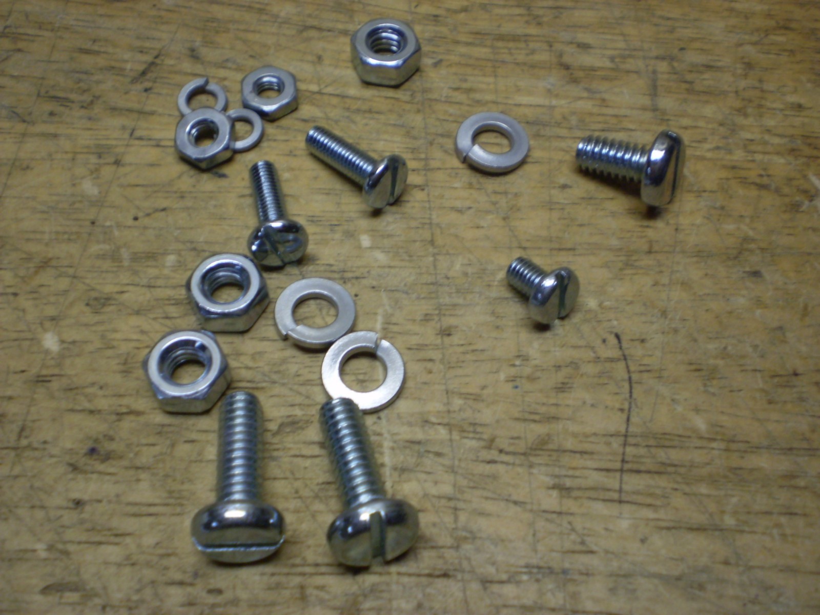 Schwinn Bicycle Frame Hardware Fender, Rack & Chainguard Bolt Kit