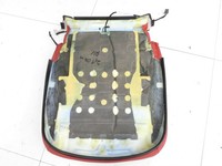 BMW E88 120d LCI 08-11 Cabrio Leder Sitzbezug Sitzpolster für Beifahrersitz Rechts Vorne beheizt Rot BMW E88 120d... Vorschau 3