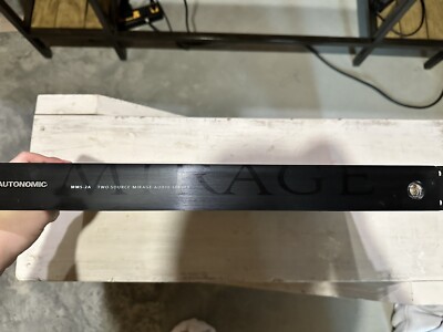 Autonomic MMS-2A Two Source Mirage Audio Music Media Server + Power Supply